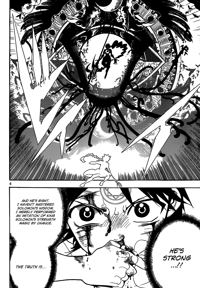 Magi - Labyrinth of Magic Chapter 255 page 10 - Chapter 255: The Power of Omniscience