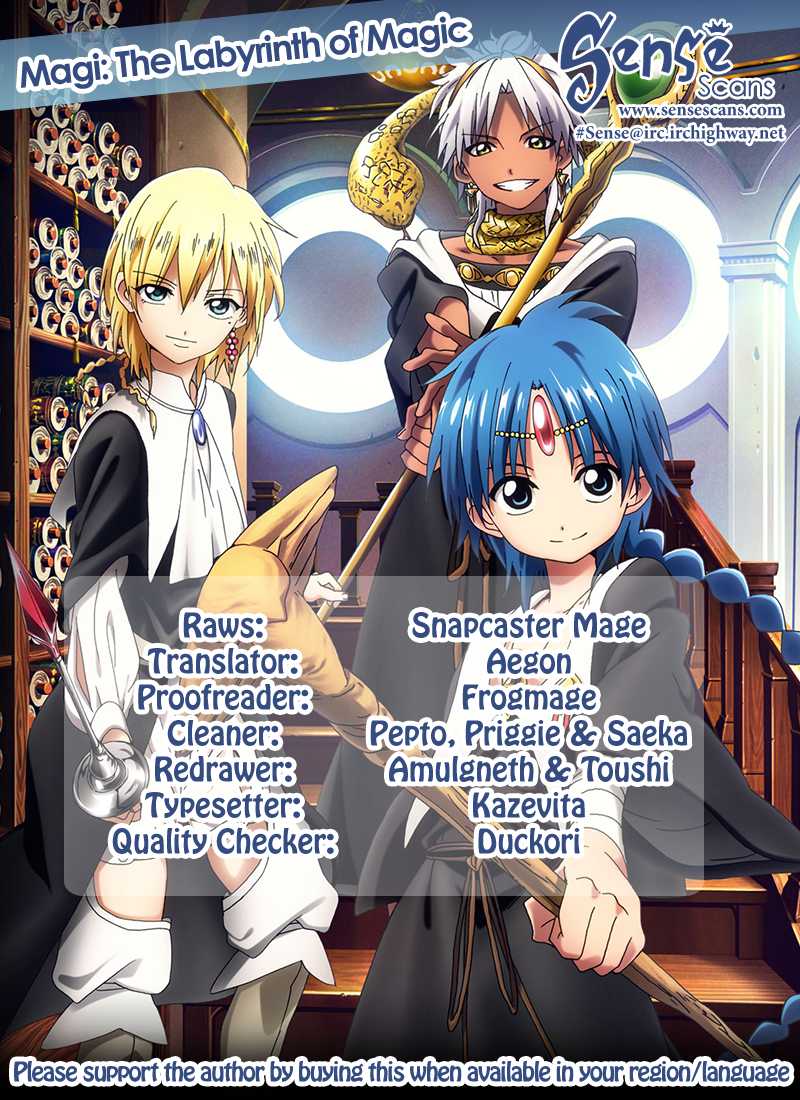 Magi - Labyrinth of Magic Chapter 256 page 1 - Chapter 256: The Invisible Power