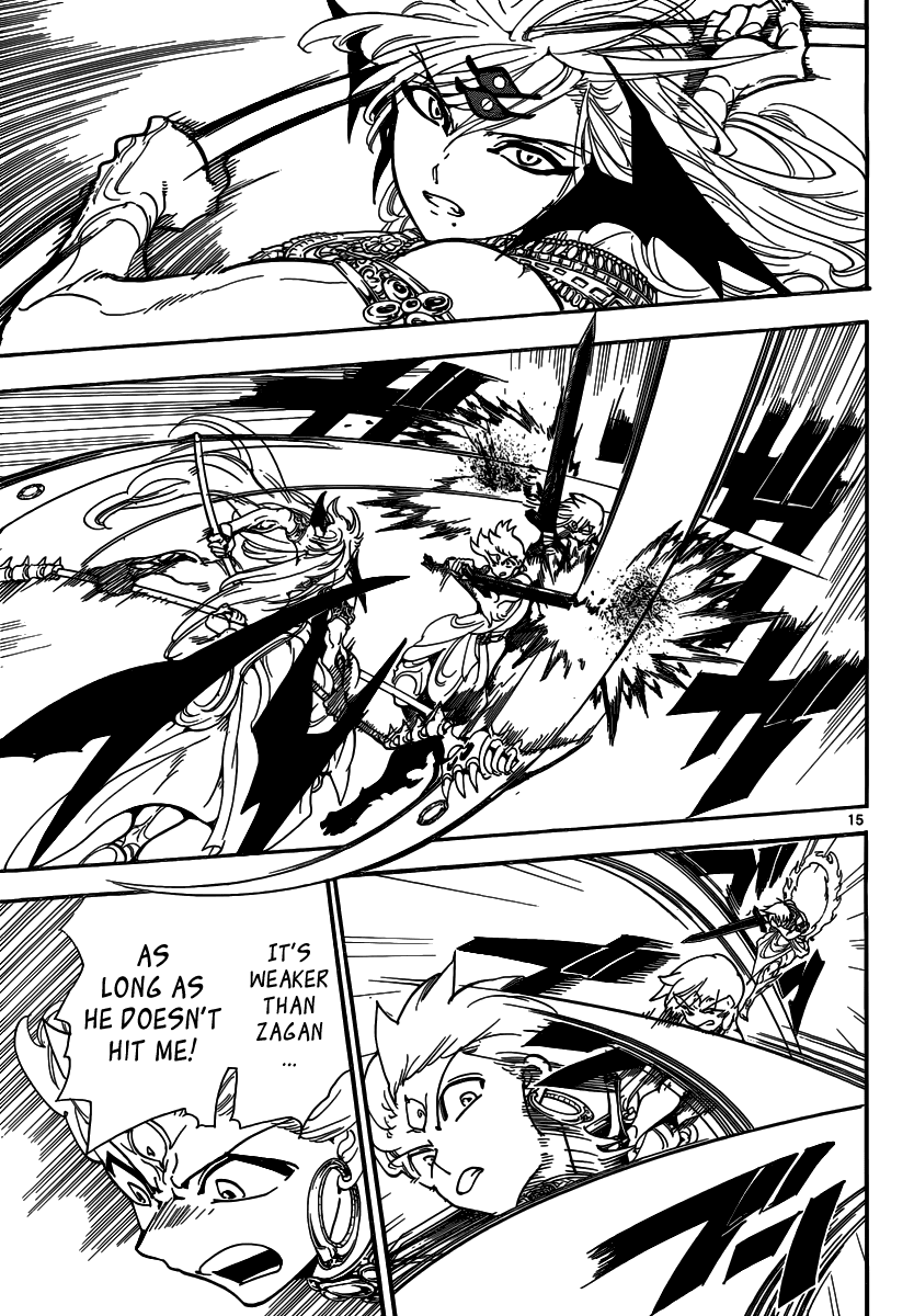 Magi - Labyrinth of Magic Chapter 256 page 16 - Chapter 256: The Invisible Power