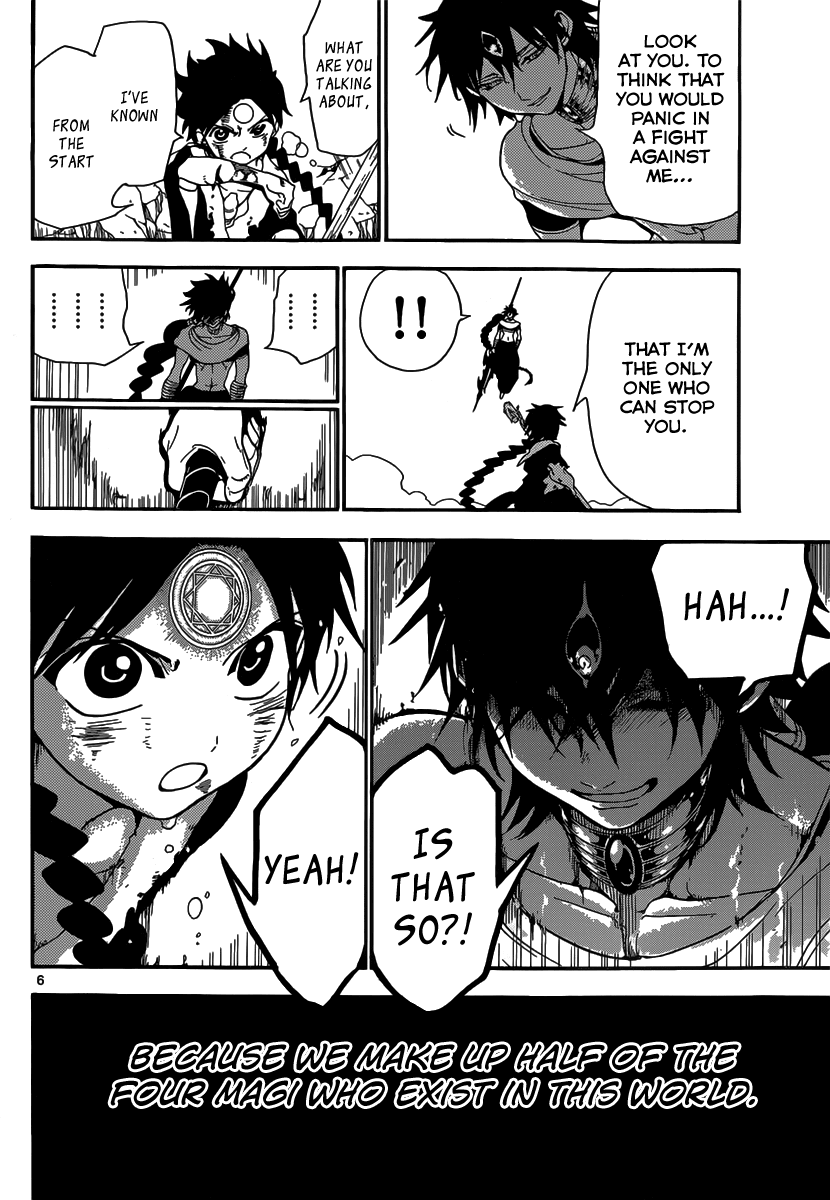 Magi - Labyrinth of Magic Chapter 256 page 8 - Chapter 256: The Invisible Power