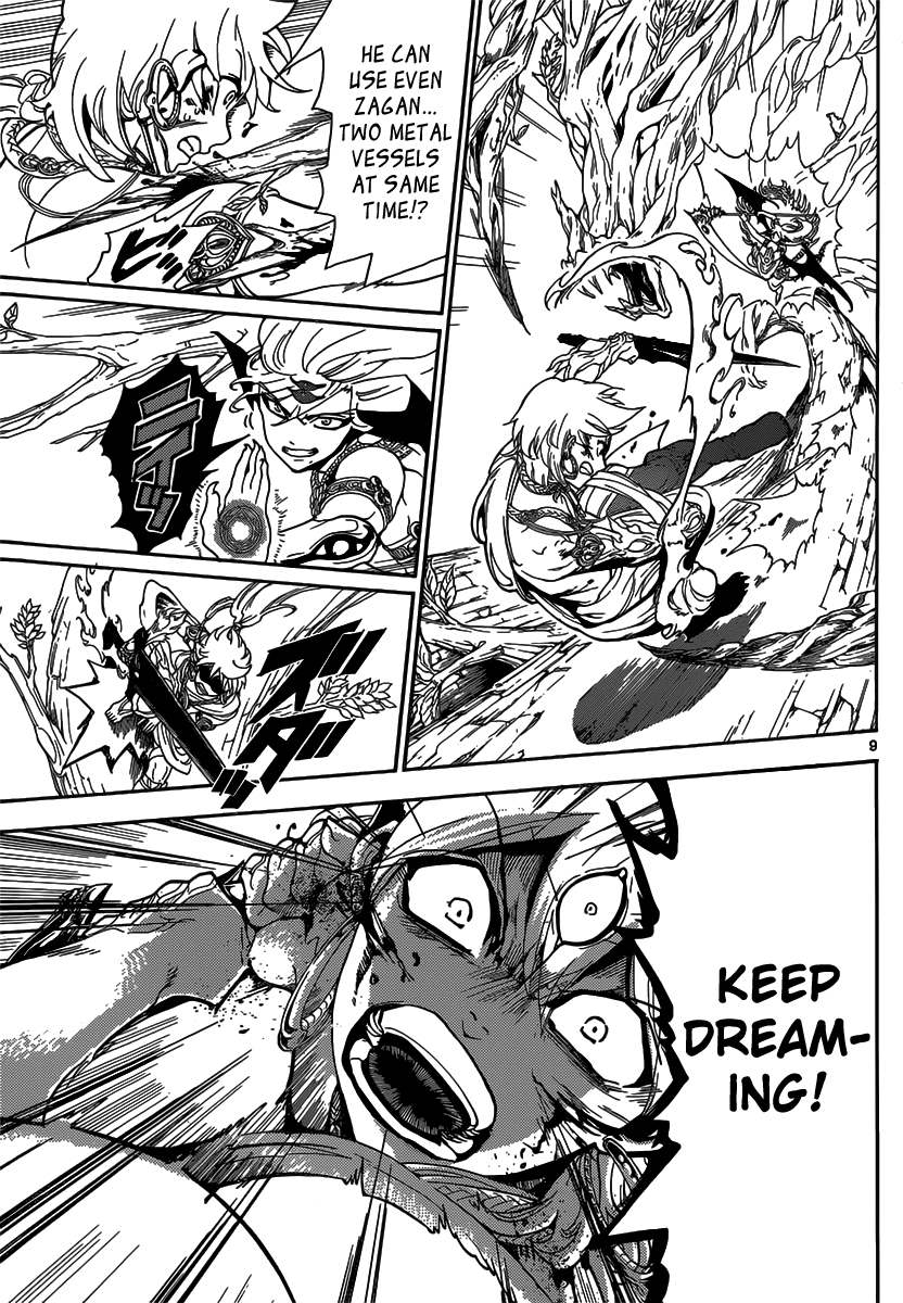 Magi - Labyrinth of Magic Chapter 257 page 11 - Chapter 257: Belial's Djinn Equip