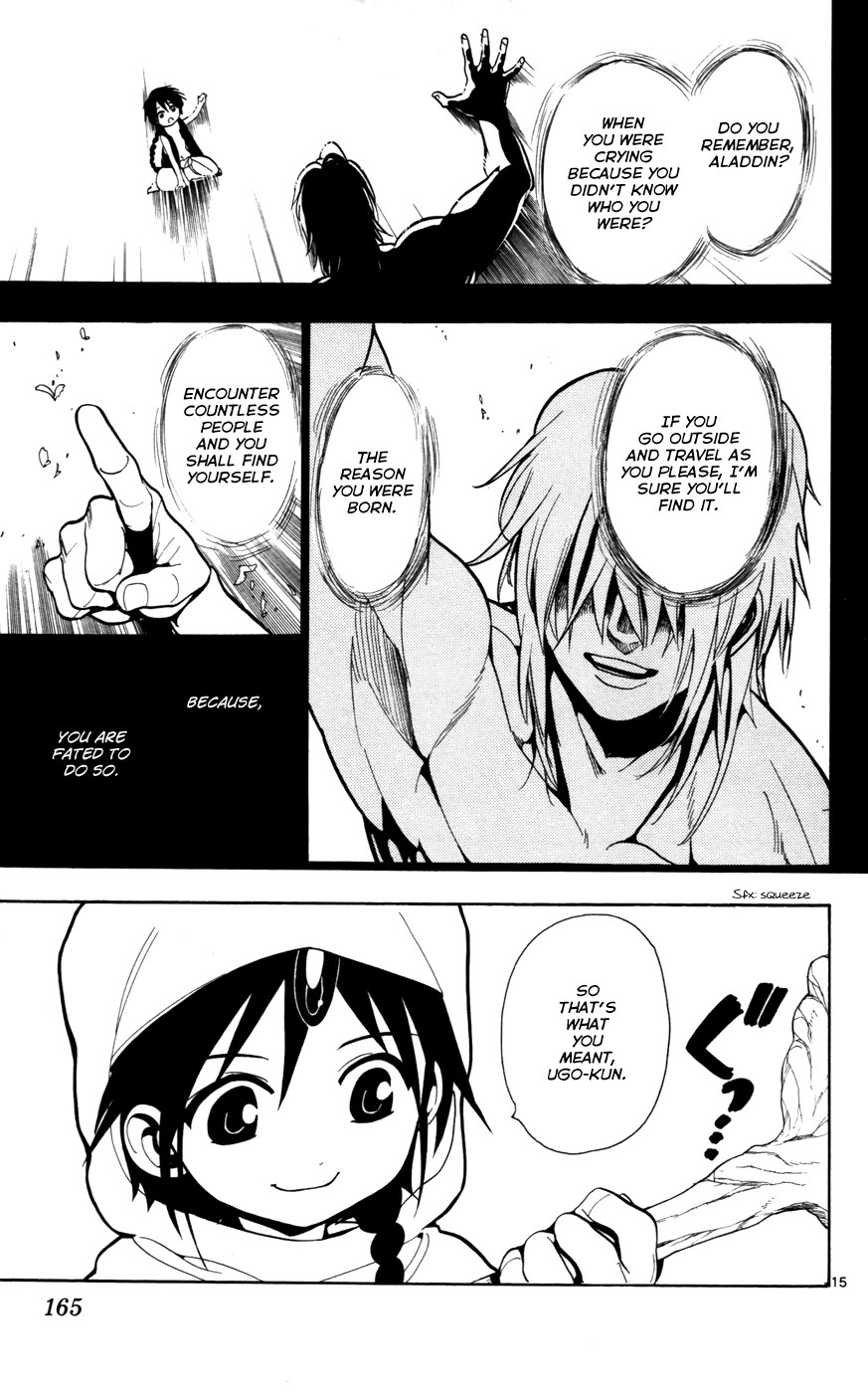 Magi - Labyrinth of Magic Chapter 26 page 18 - Chapter 26: Guide
