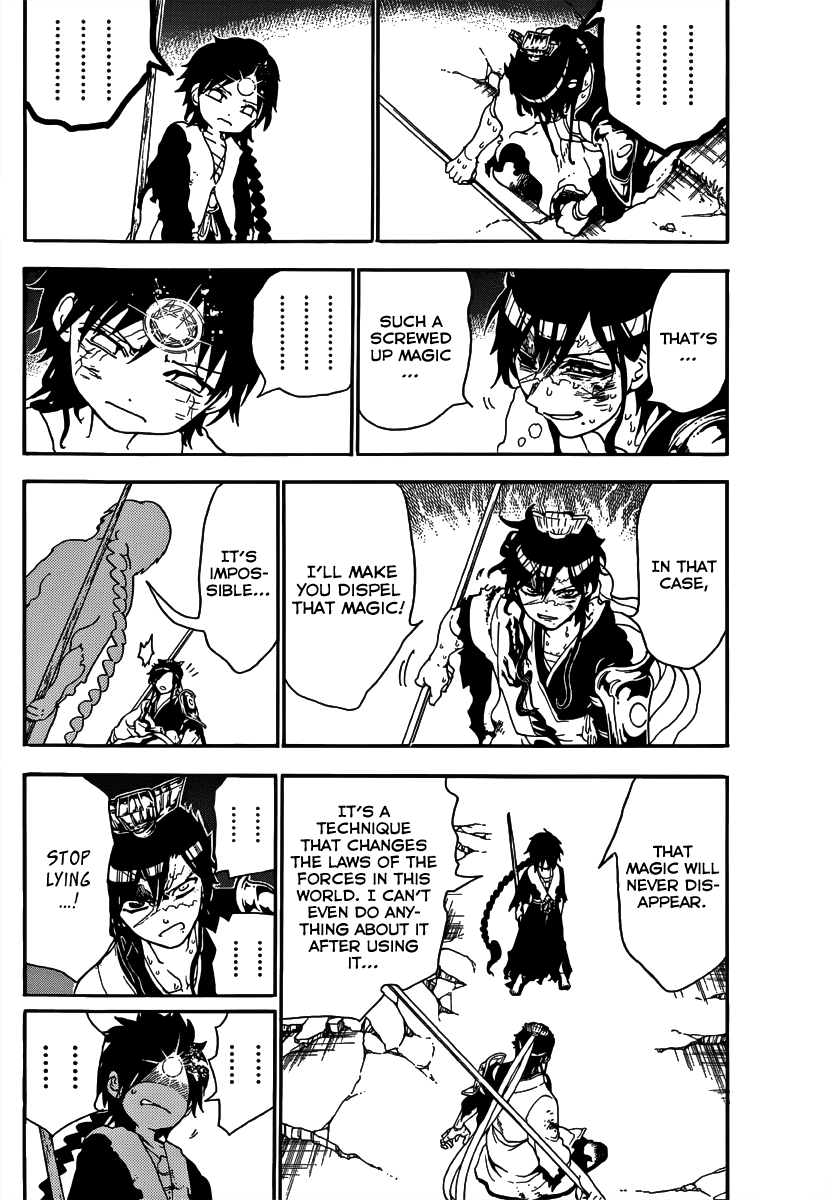 Magi - Labyrinth of Magic Chapter 260 page 17 - Chapter 260: The Extreme Power of Magic