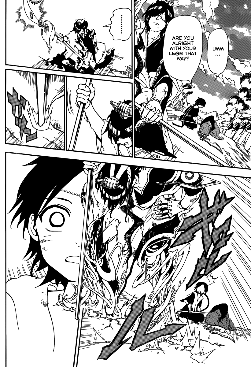 Magi - Labyrinth of Magic Chapter 261 page 10 - Chapter 261: After the Deathmatch