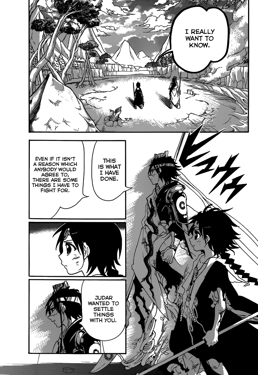 Magi - Labyrinth of Magic Chapter 261 page 15 - Chapter 261: After the Deathmatch