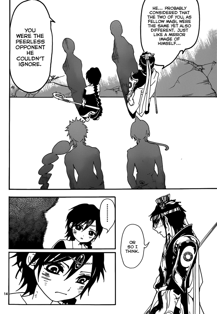 Magi - Labyrinth of Magic Chapter 261 page 16 - Chapter 261: After the Deathmatch