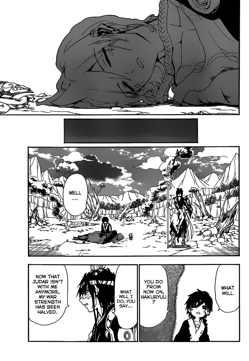 Magi - Labyrinth of Magic Chapter 261 page 17 - Chapter 261: After the Deathmatch