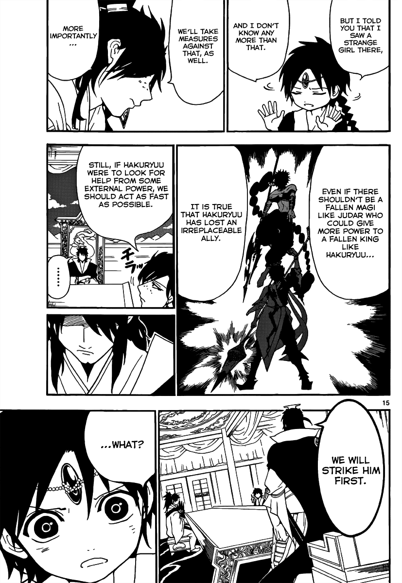 Magi - Labyrinth of Magic Chapter 262 page 17 - Chapter 262: Knowing Good From Evil