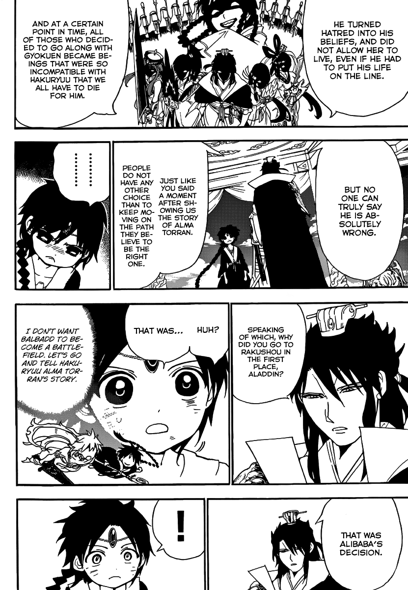 Magi - Labyrinth of Magic Chapter 263 page 10 - Chapter 263: Aladdin's Will