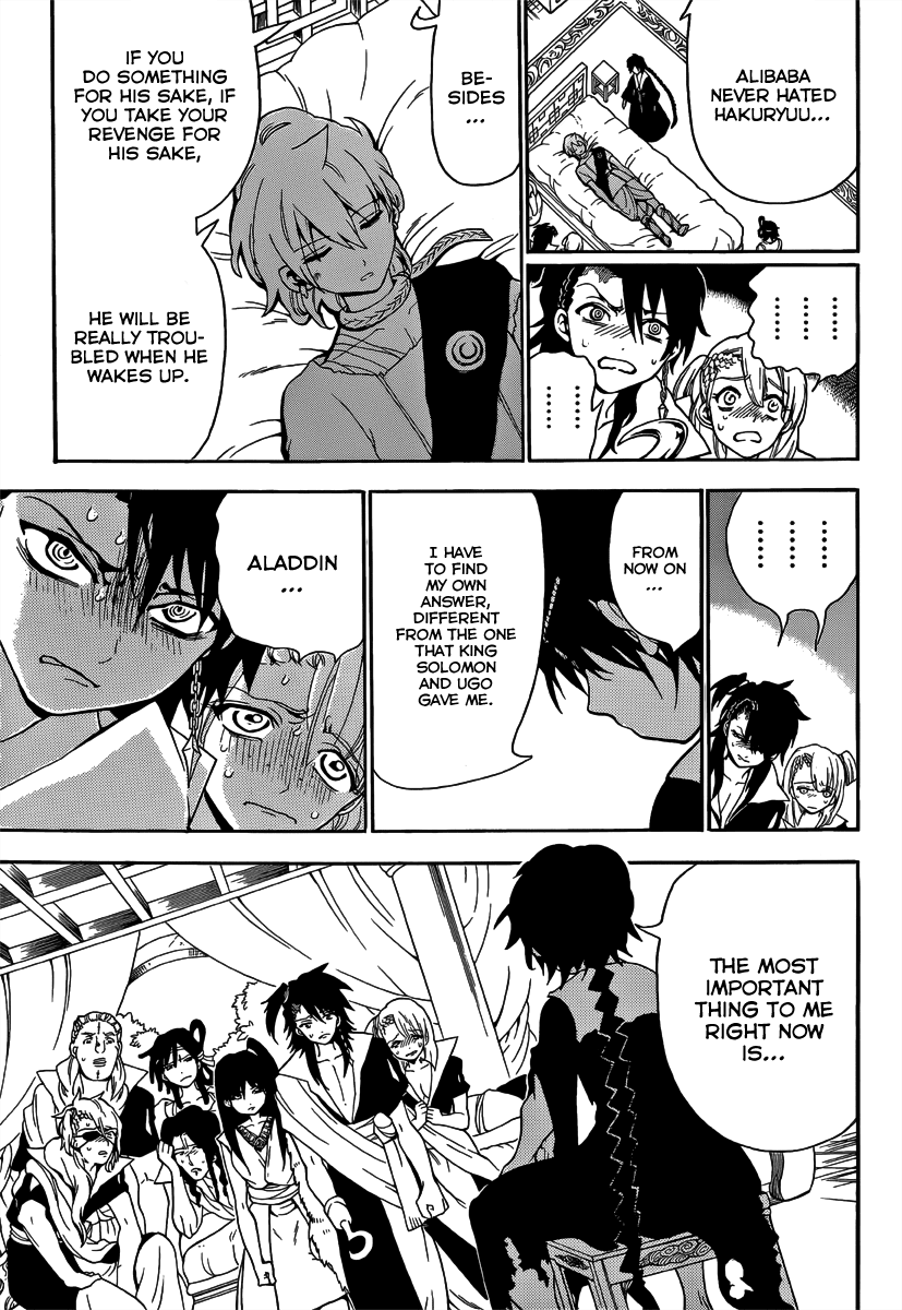 Magi - Labyrinth of Magic Chapter 263 page 15 - Chapter 263: Aladdin's Will