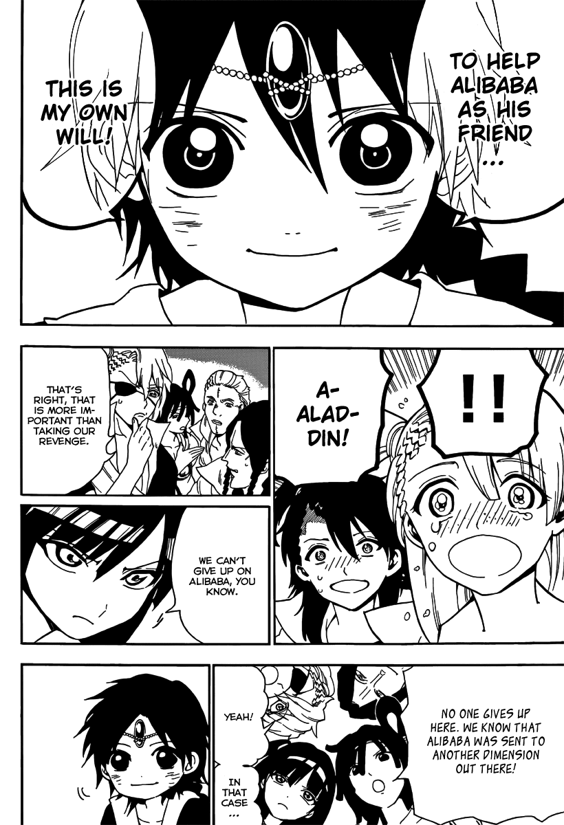 Magi - Labyrinth of Magic Chapter 263 page 16 - Chapter 263: Aladdin's Will