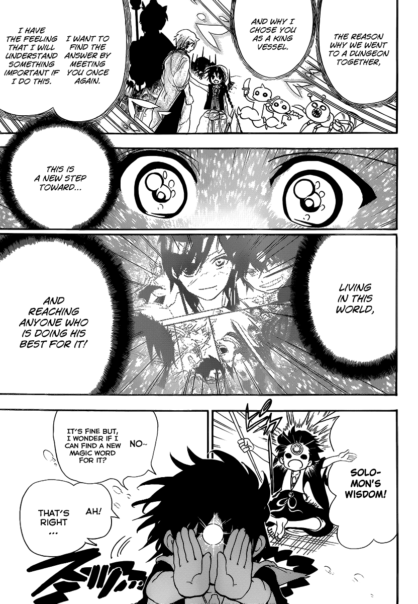 Magi - Labyrinth of Magic Chapter 263 page 19 - Chapter 263: Aladdin's Will