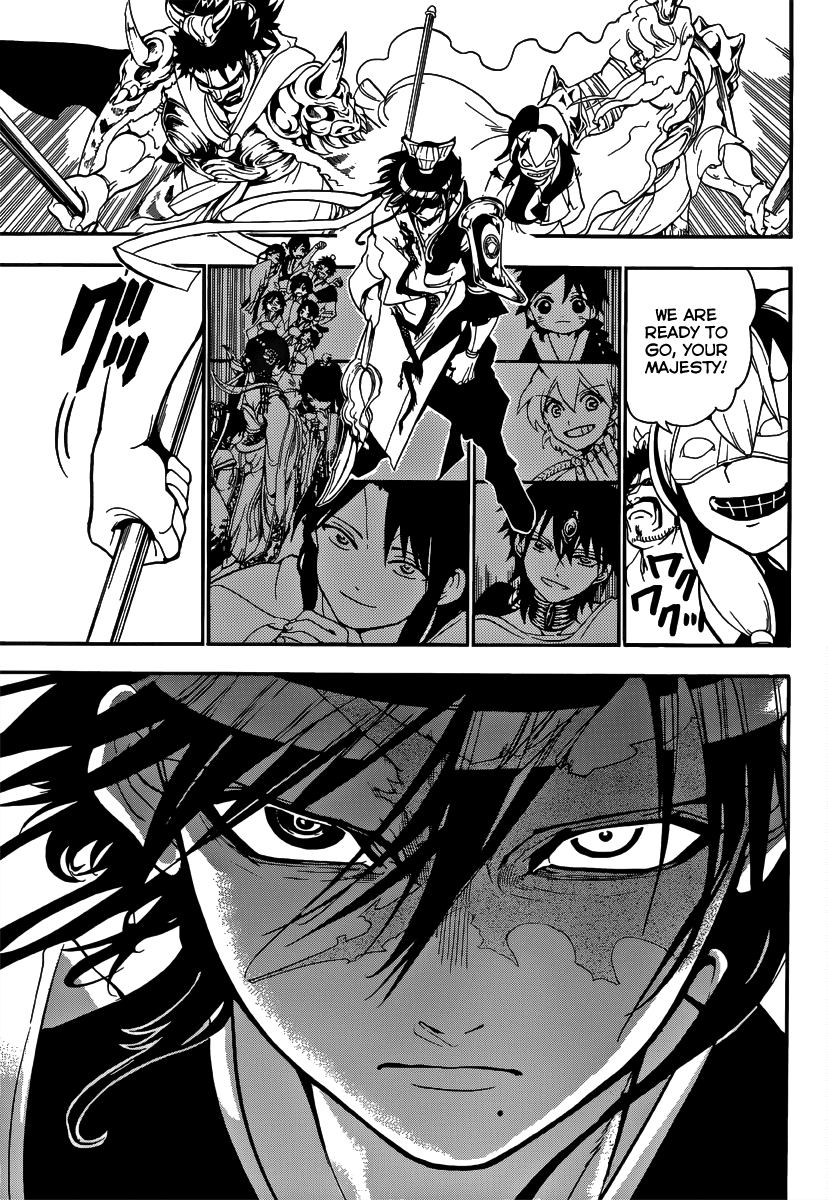 Magi - Labyrinth of Magic Chapter 265 page 11 - Chapter 265: The Beginning of the Great War