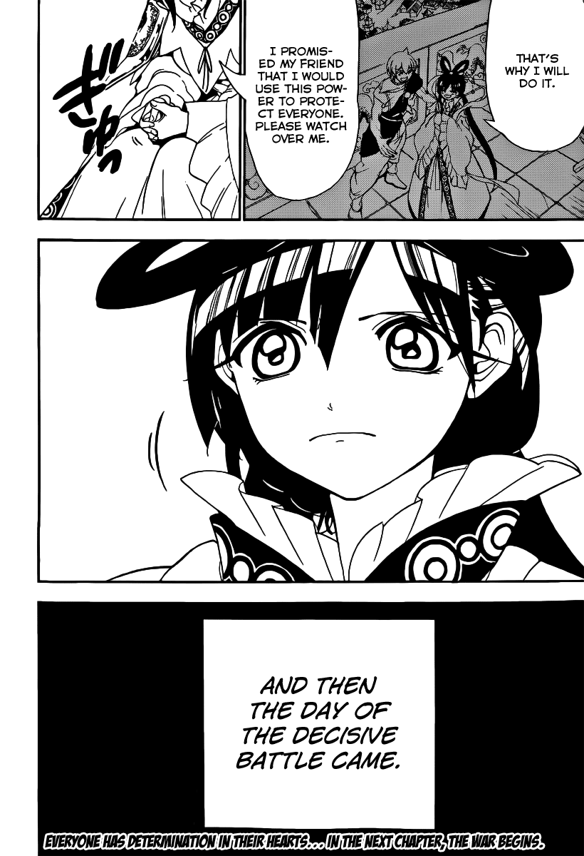 Magi - Labyrinth of Magic Chapter 267 page 19 - Chapter 267: The Night Before The Decisive Battle