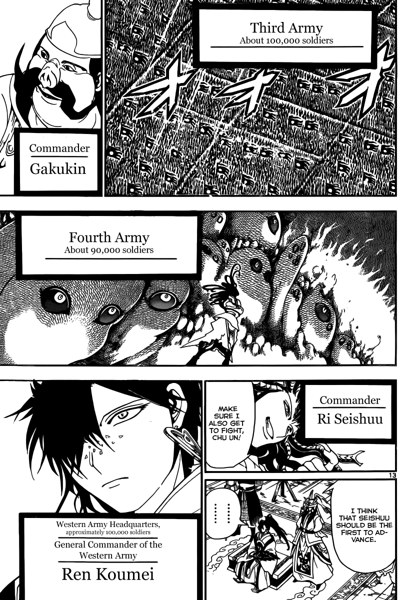 Magi - Labyrinth of Magic Chapter 268 page 14 - Chapter 268: The Battle of Kanan