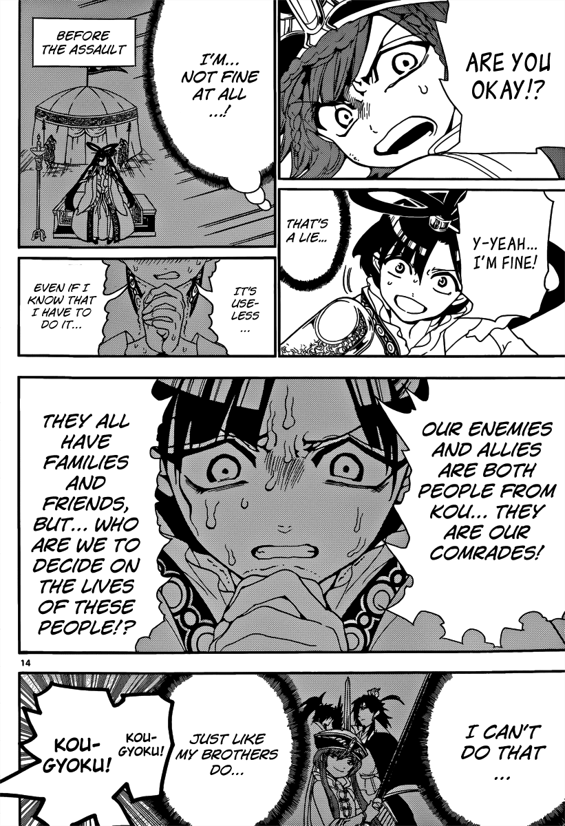 Magi - Labyrinth of Magic Chapter 269 page 16 - Chapter 269: The Duty of a General