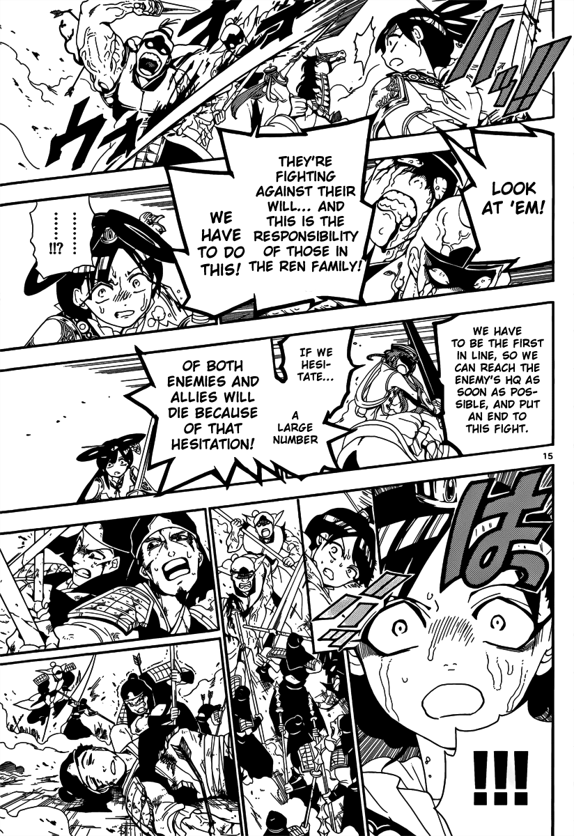 Magi - Labyrinth of Magic Chapter 269 page 17 - Chapter 269: The Duty of a General