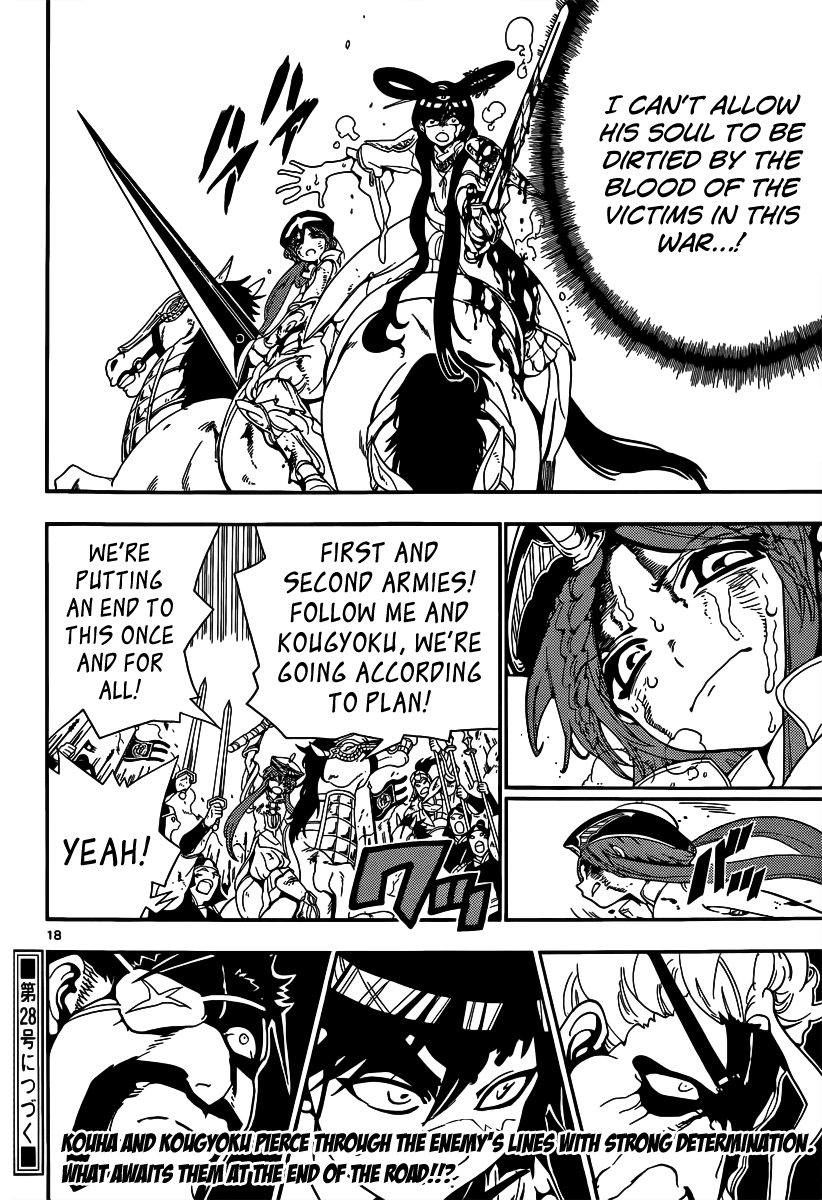 Magi - Labyrinth of Magic Chapter 269 page 20 - Chapter 269: The Duty of a General