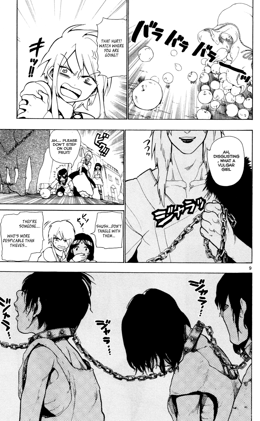 Magi - Labyrinth of Magic Chapter 27 page 10 - Chapter 27: The Scar That Can't Disappear