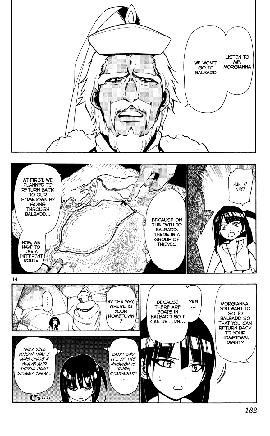 Magi - Labyrinth of Magic Chapter 27 page 15 - Chapter 27: The Scar That Can't Disappear
