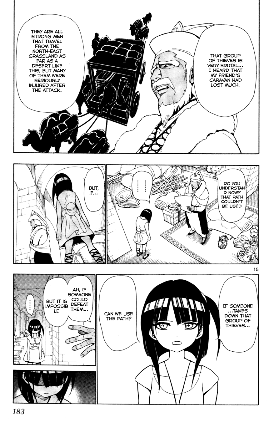 Magi - Labyrinth of Magic Chapter 27 page 16 - Chapter 27: The Scar That Can't Disappear
