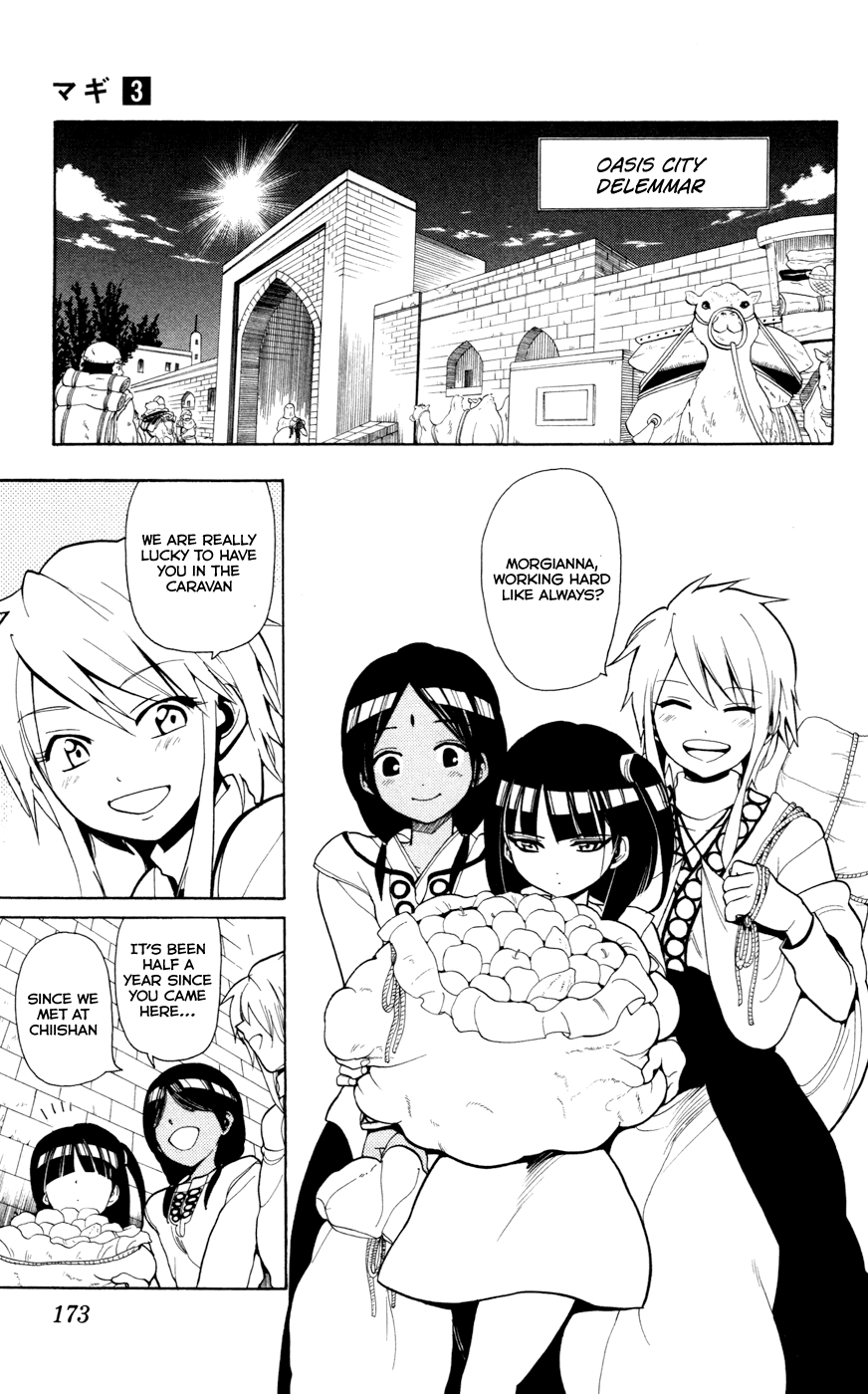 Magi - Labyrinth of Magic Chapter 27 page 6 - Chapter 27: The Scar That Can't Disappear