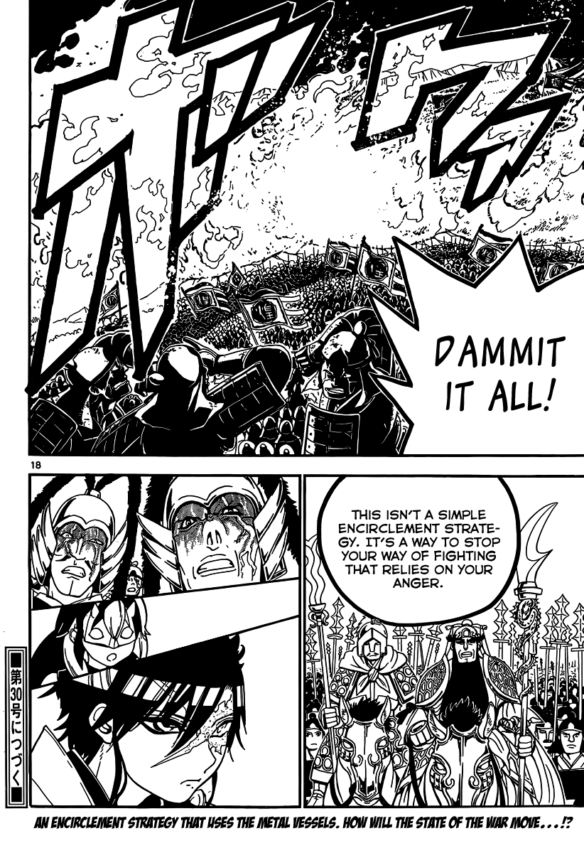 Magi - Labyrinth of Magic Chapter 270 page 19 - Chapter 270: Encirclement Strategy
