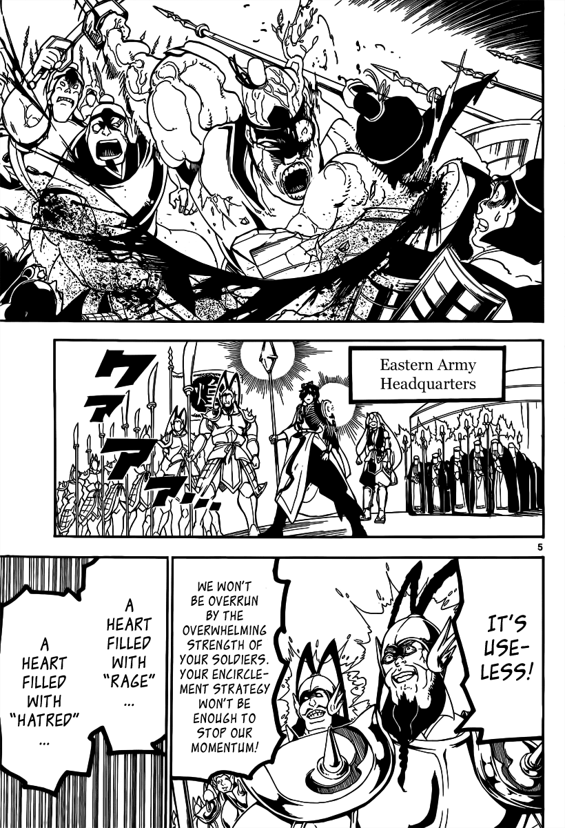 Magi - Labyrinth of Magic Chapter 270 page 7 - Chapter 270: Encirclement Strategy