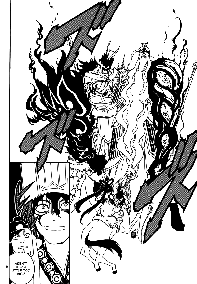 Magi - Labyrinth of Magic Chapter 271 page 17 - Chapter 271: Breaking Through The Enemy's Formation