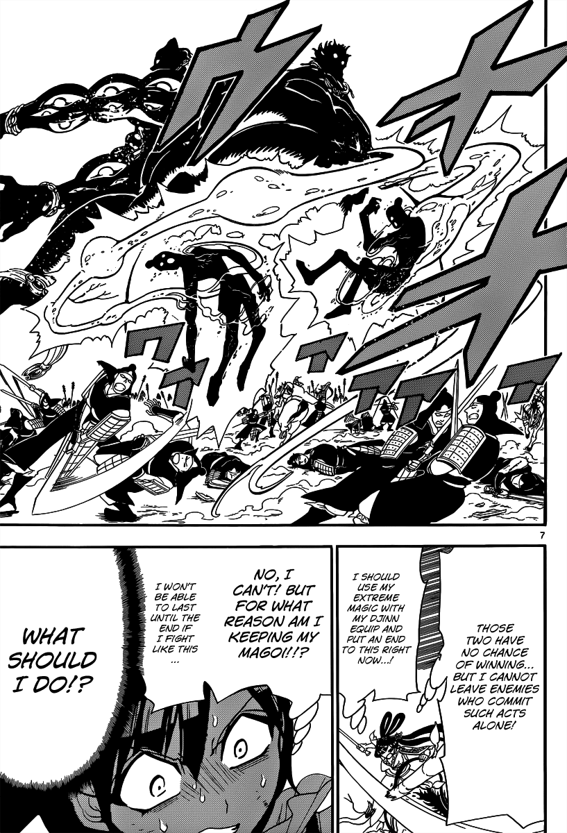 Magi - Labyrinth of Magic Chapter 272 page 8 - Chapter 272: The Battle of the Households