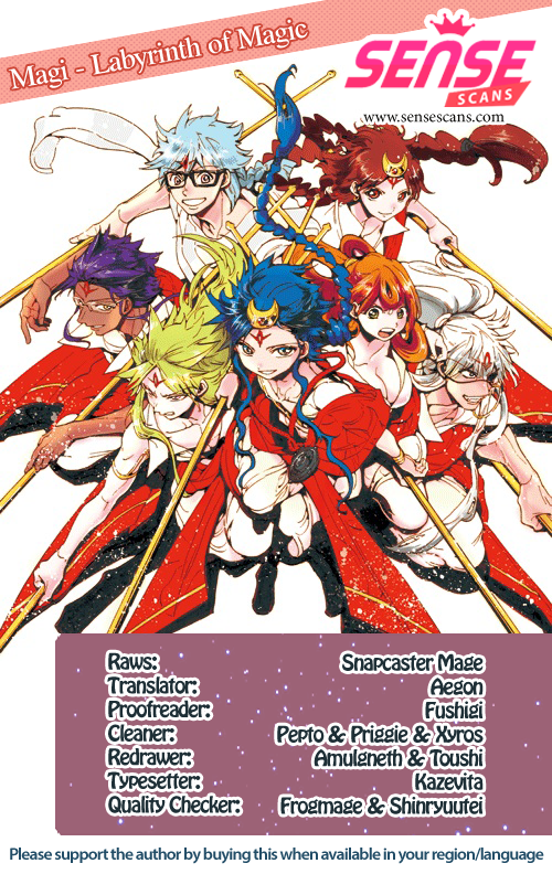 Magi - Labyrinth of Magic Chapter 273 page 1 - Chapter 273: The Original Plan