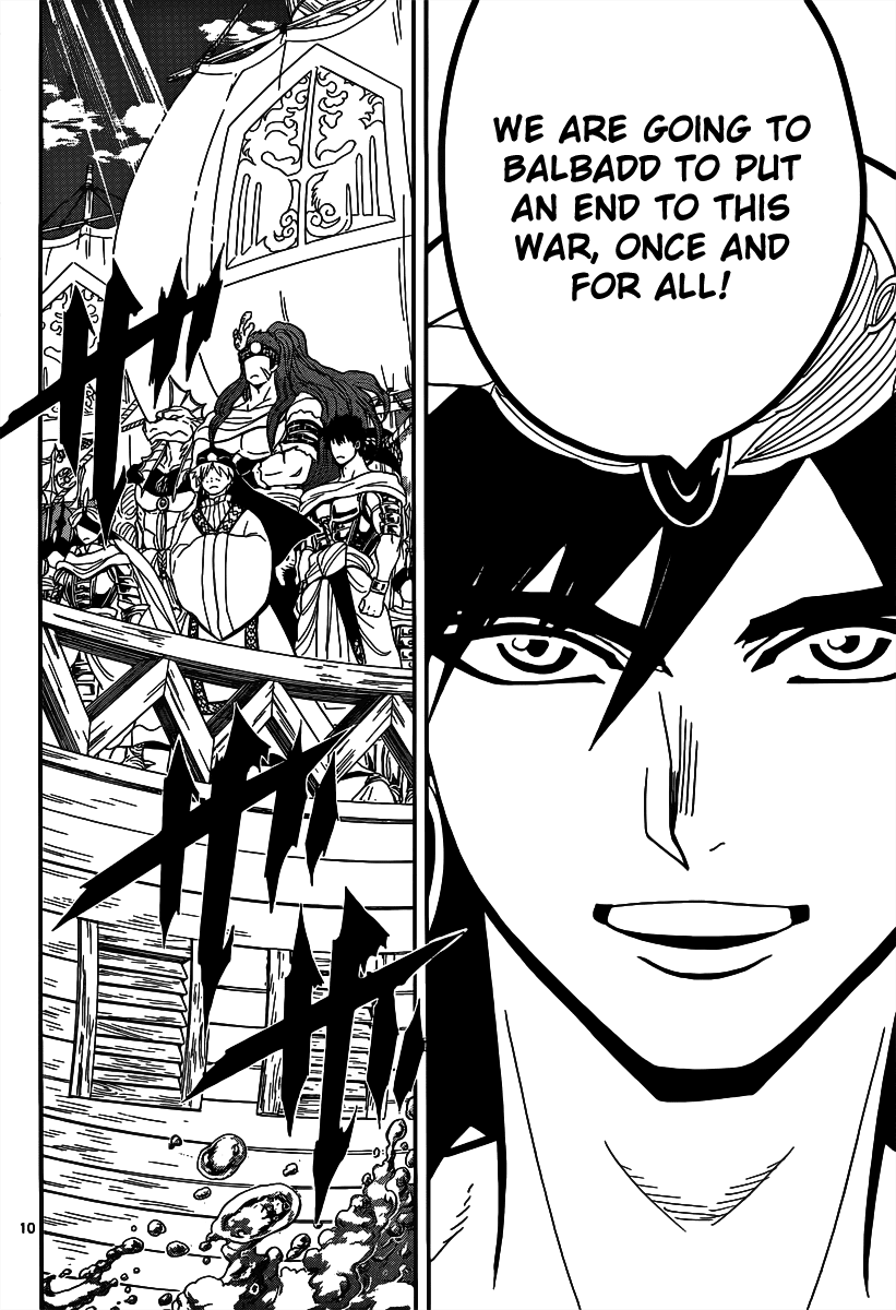 Magi - Labyrinth of Magic Chapter 274 page 11 - Chapter 274: The Course of the War is Reversed