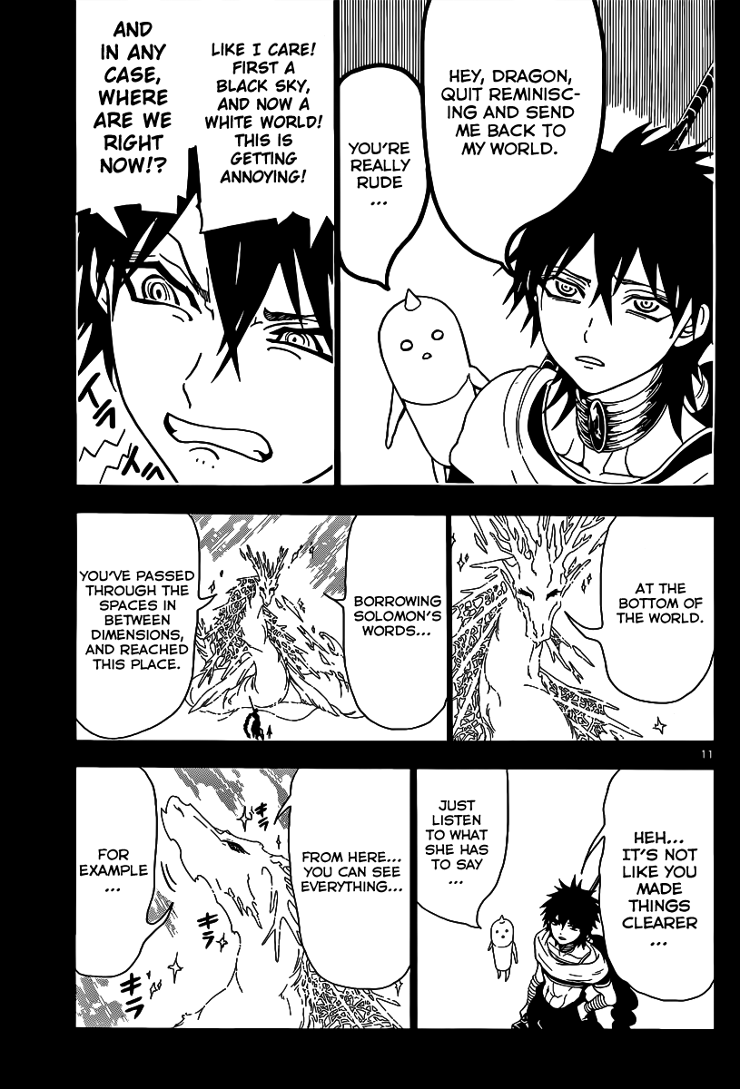Magi - Labyrinth of Magic Chapter 275 page 12 - Chapter 275: The Bottom of the World
