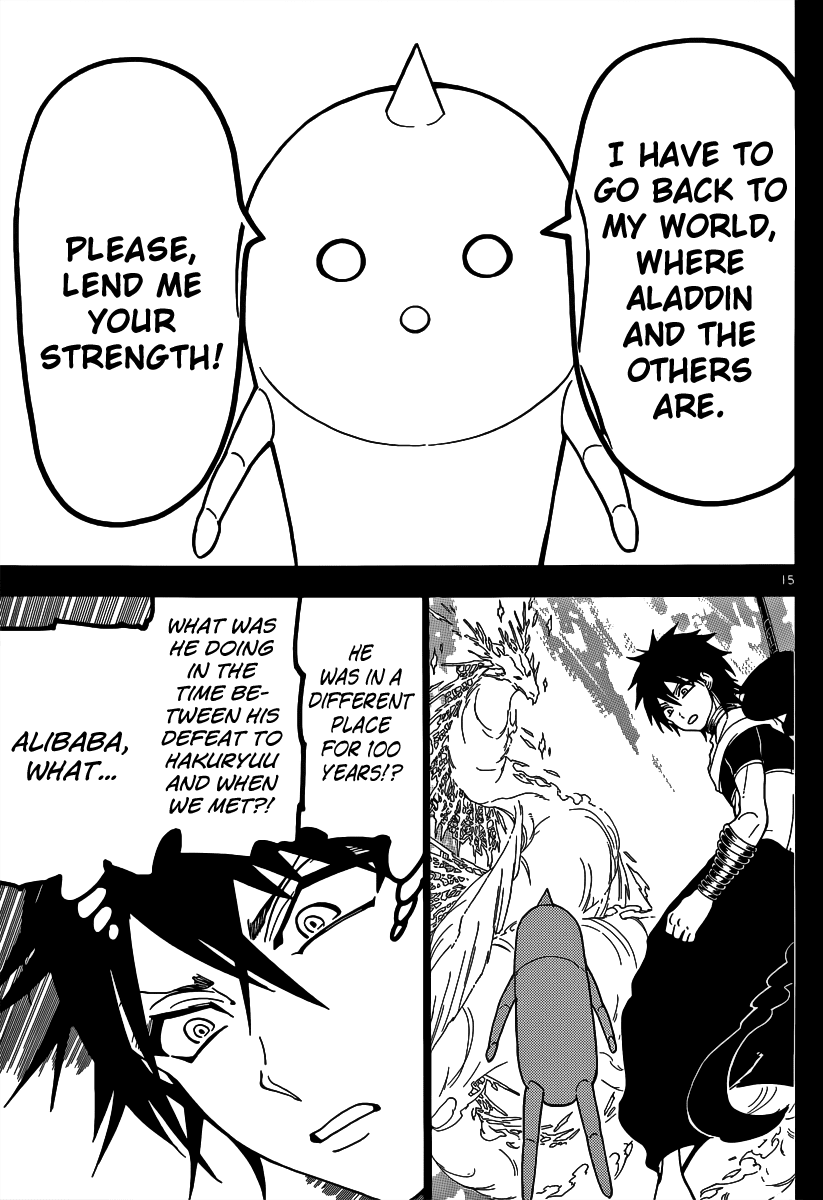 Magi - Labyrinth of Magic Chapter 275 page 16 - Chapter 275: The Bottom of the World