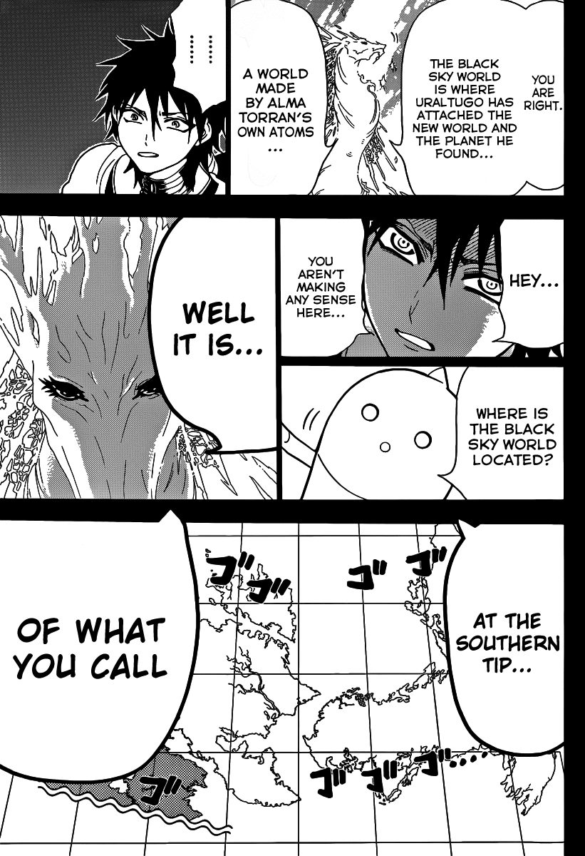 Magi - Labyrinth of Magic Chapter 275 page 18 - Chapter 275: The Bottom of the World