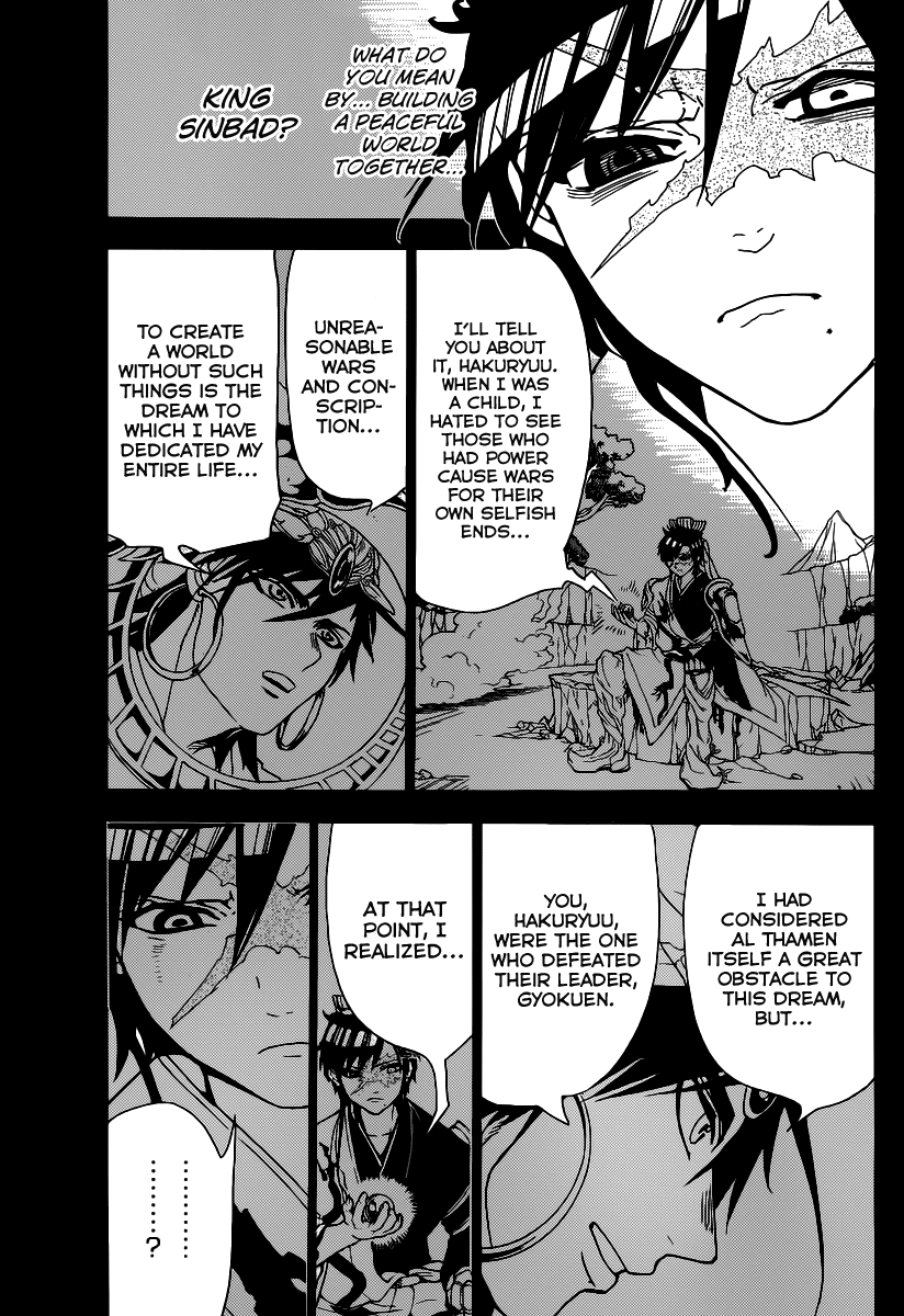 Magi - Labyrinth of Magic Chapter 277 page 15 - Chapter 277: The Desired World