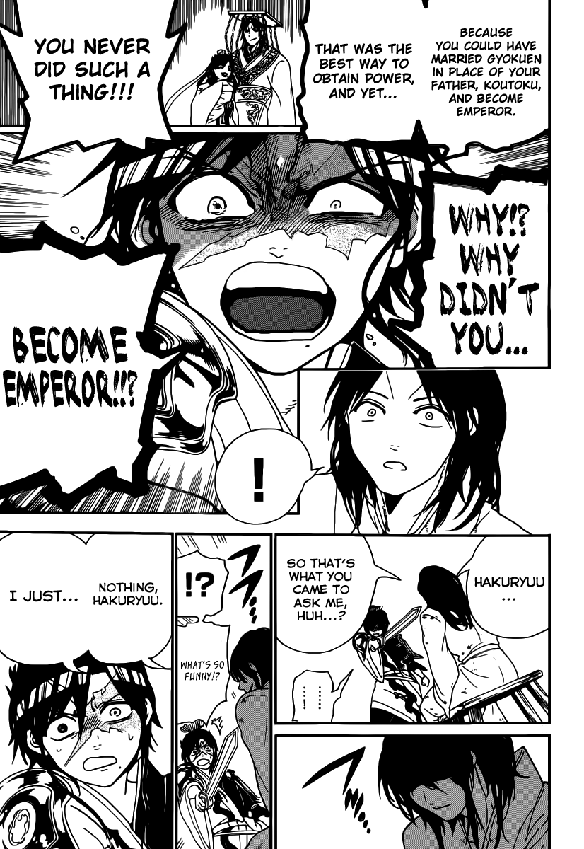 Magi - Labyrinth of Magic Chapter 278 page 18 - Chapter 278: Confrontation Between Brothers