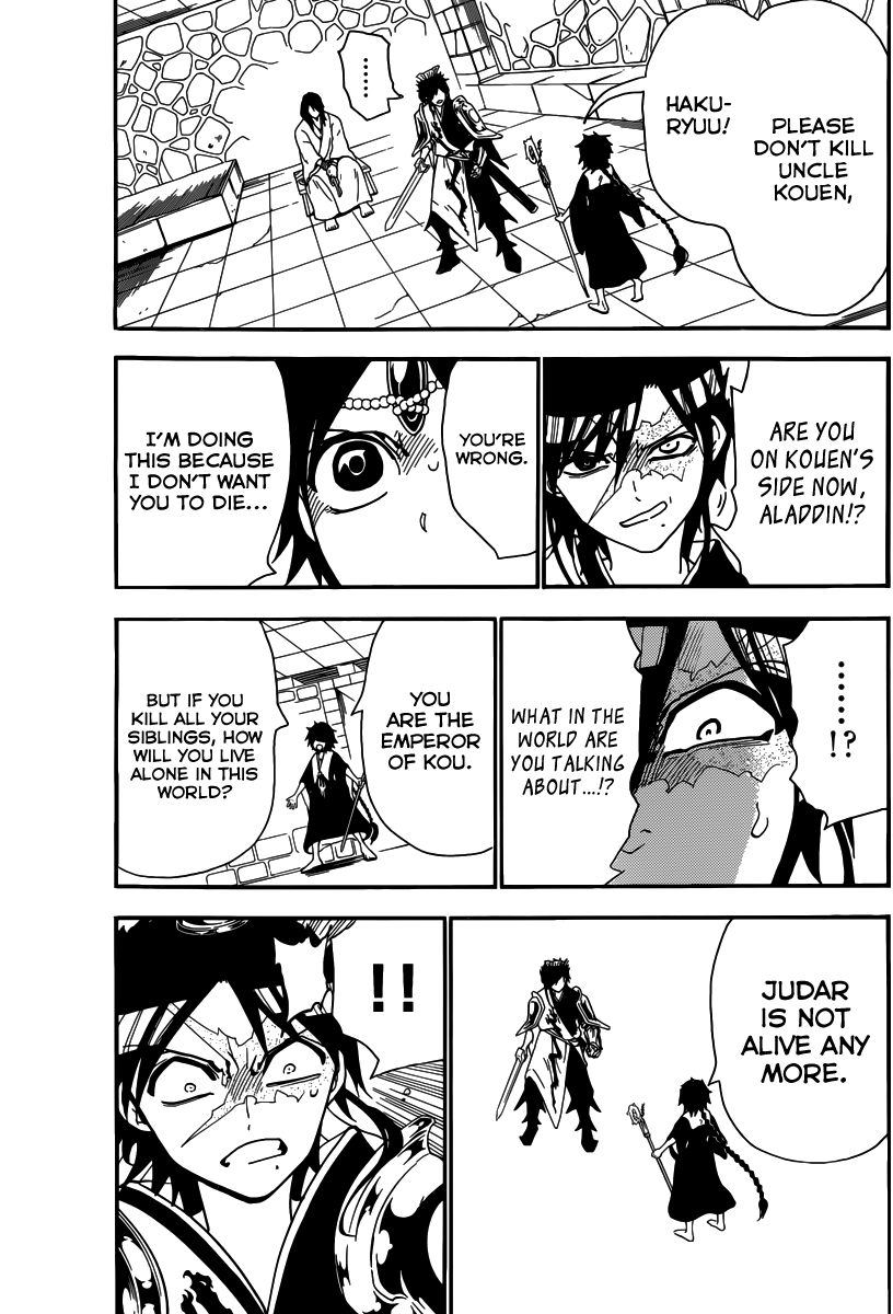 Magi - Labyrinth of Magic Chapter 279 page 15 - Chapter 279: The Winner and the Loser