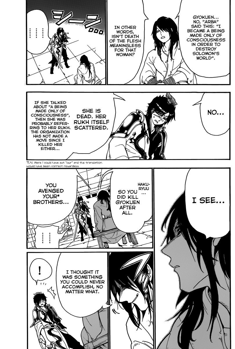 Magi - Labyrinth of Magic Chapter 279 page 9 - Chapter 279: The Winner and the Loser