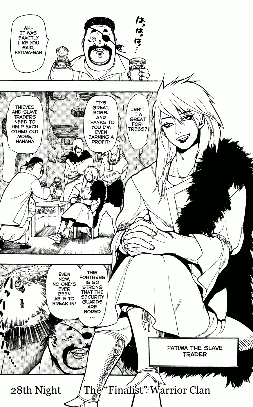 Magi - Labyrinth of Magic Chapter 28 page 6 - Chapter 28: The "Fanalis" Warrior Clan