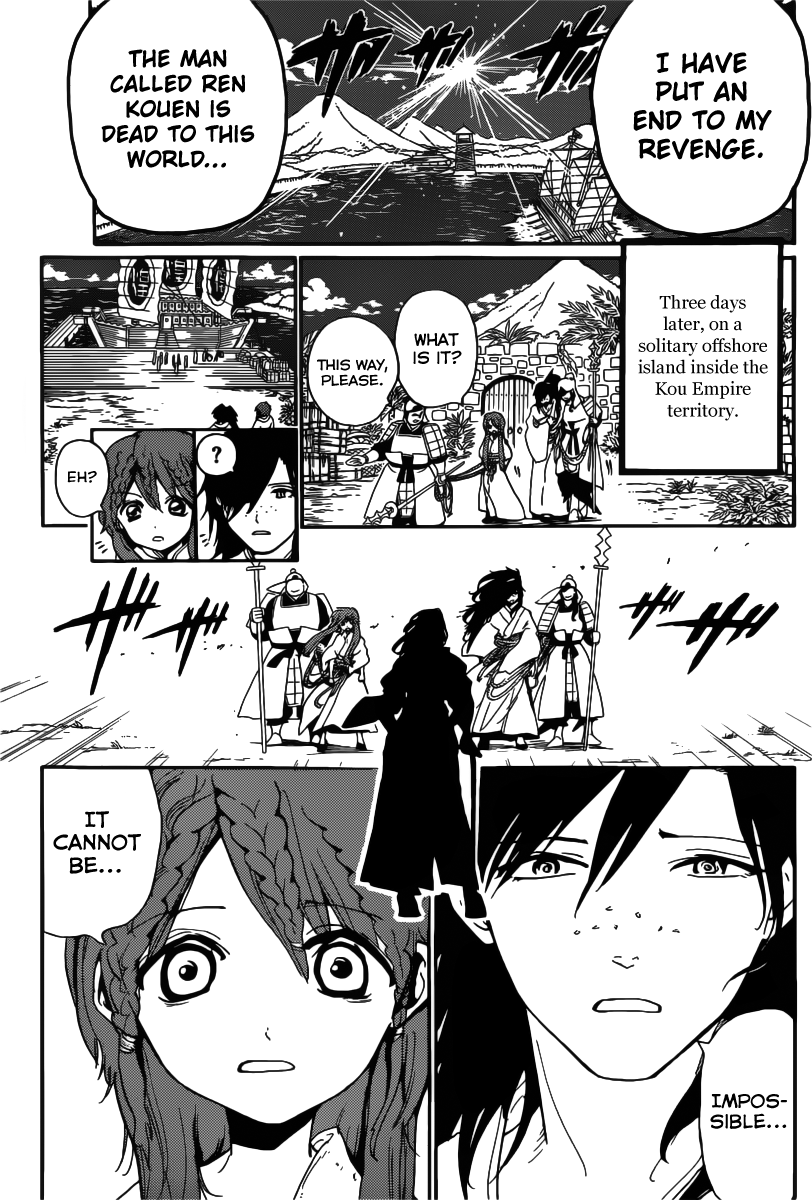Magi - Labyrinth of Magic Chapter 281 page 15 - Chapter 281: The Course of Vengeance