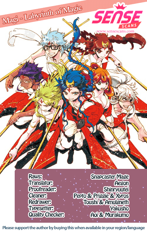 Magi - Labyrinth of Magic Chapter 283 page 1 - Chapter 283: Alibaba's Return