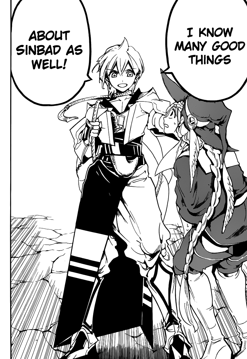 Magi - Labyrinth of Magic Chapter 283 page 21 - Chapter 283: Alibaba's Return
