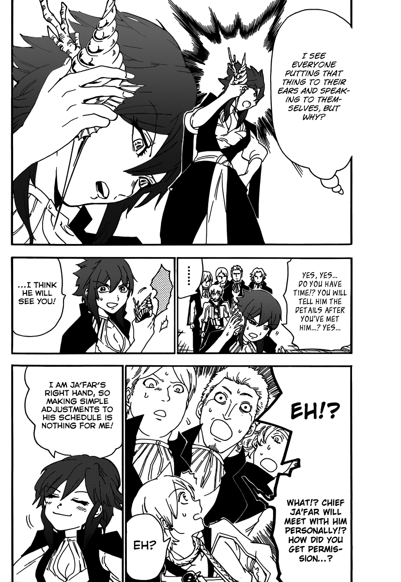Magi - Labyrinth of Magic Chapter 285 page 8 - Chapter 285: In the Trading Company Headquarters