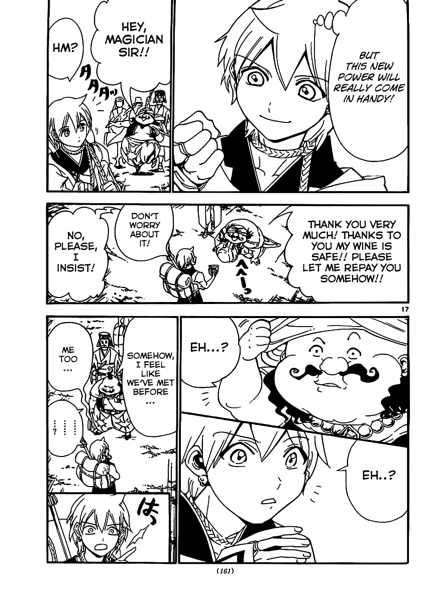 Magi - Labyrinth of Magic Chapter 287 page 19 - Chapter 287: The Journey to Rakushou