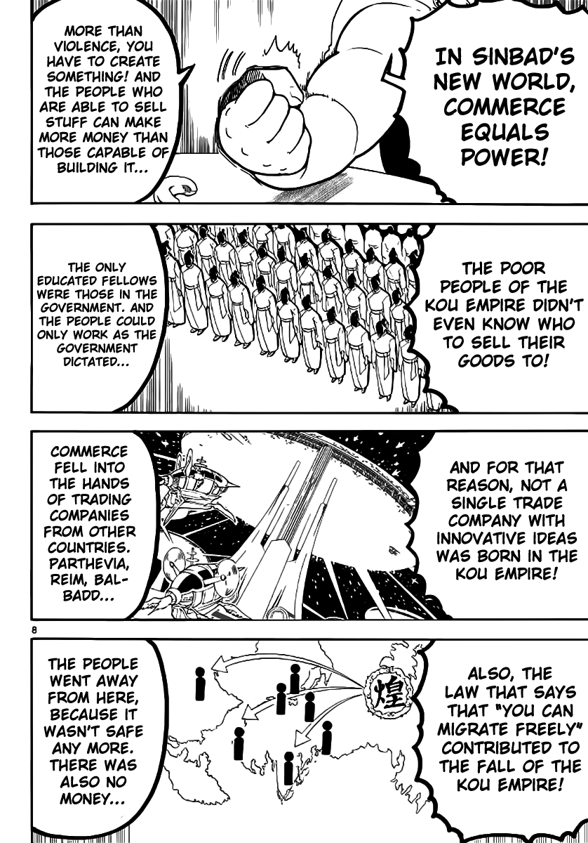 Magi - Labyrinth of Magic Chapter 288 page 10 - Chapter 288: The New World Under Strain