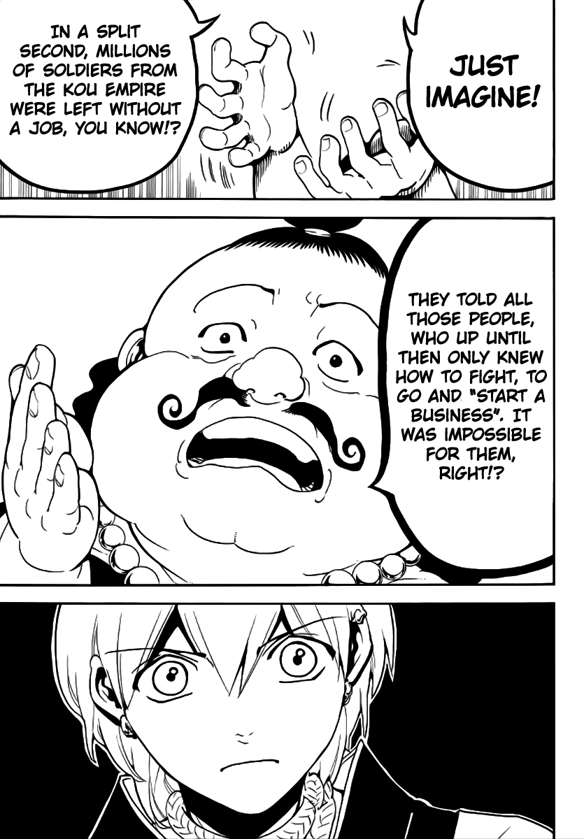 Magi - Labyrinth of Magic Chapter 288 page 9 - Chapter 288: The New World Under Strain