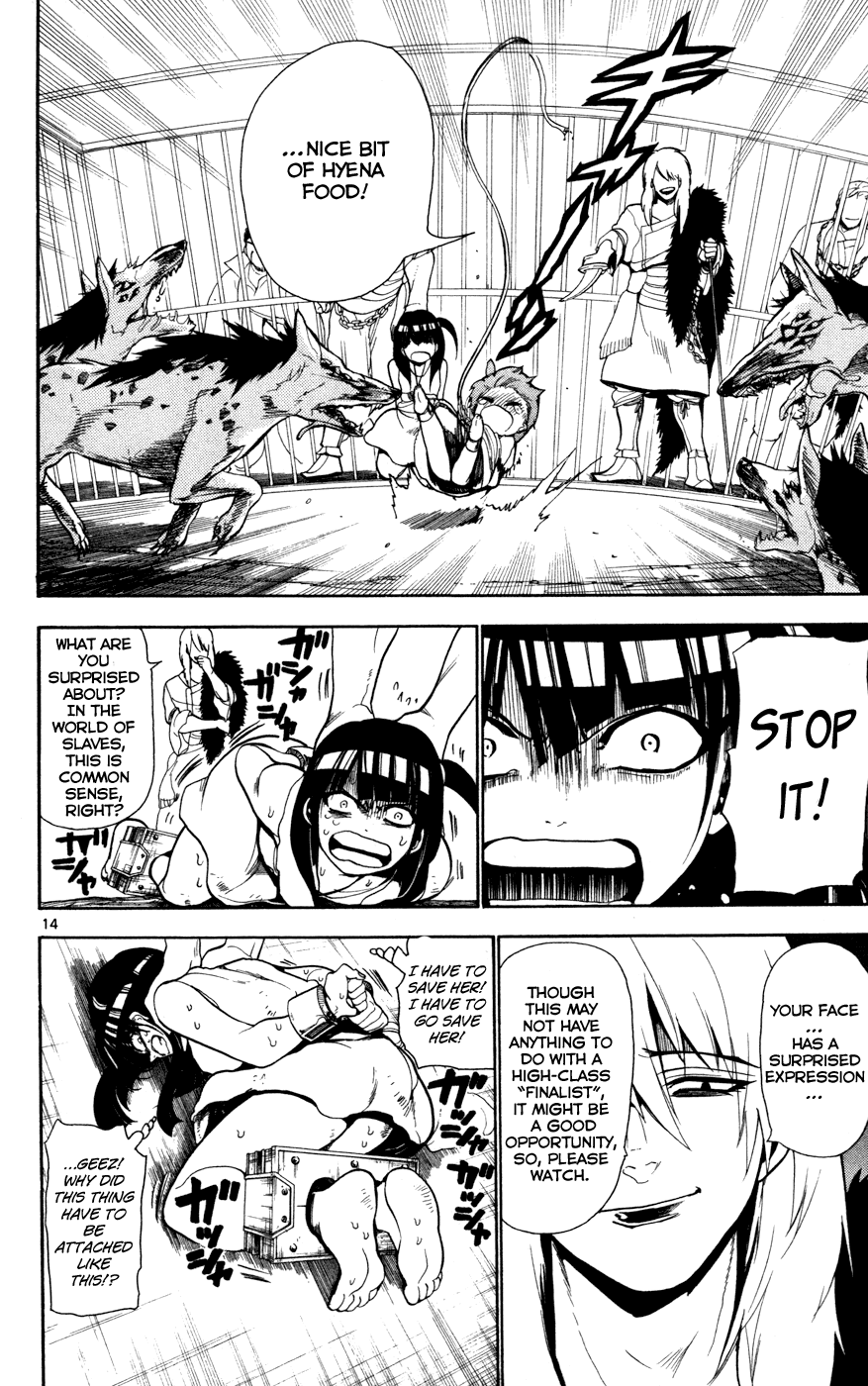 Magi - Labyrinth of Magic Chapter 29 page 15 - Chapter 29: Slave