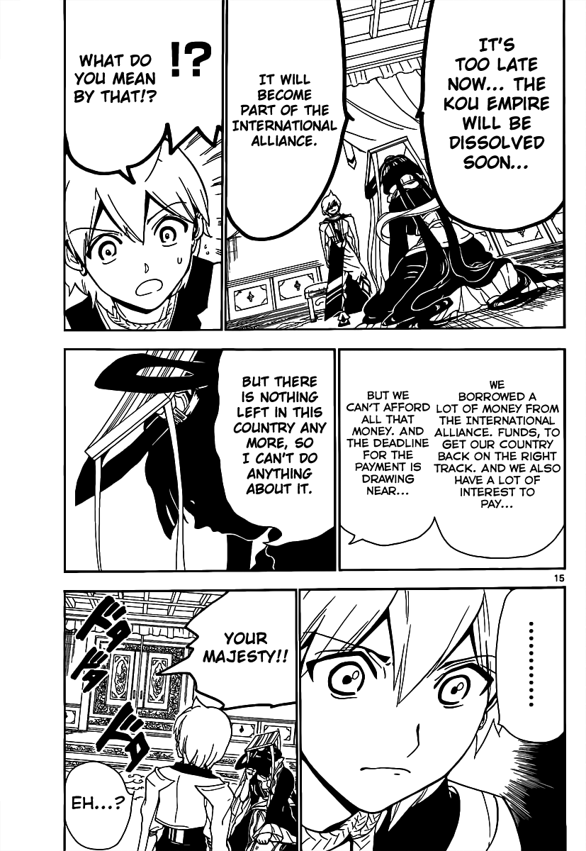 Magi - Labyrinth of Magic Chapter 290 page 17 - Chapter 290: Reunion with A Friend