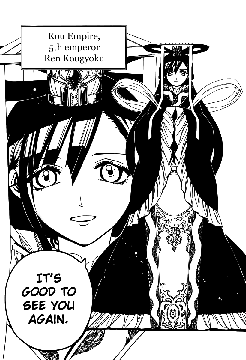 Magi - Labyrinth of Magic Chapter 290 page 4 - Chapter 290: Reunion with A Friend